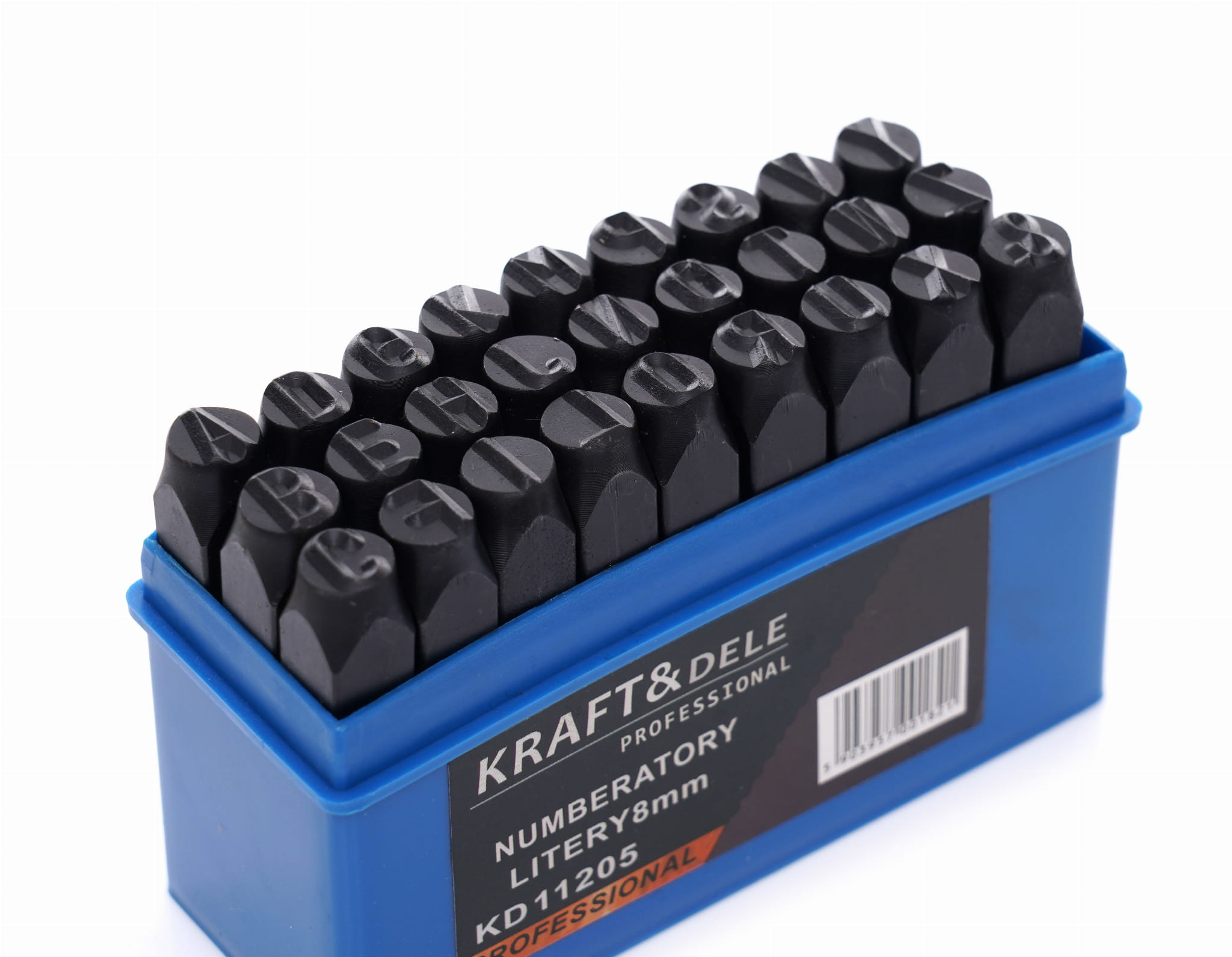 Kraft&Dele KD11205 ruční raznice písmen – použití v dílně