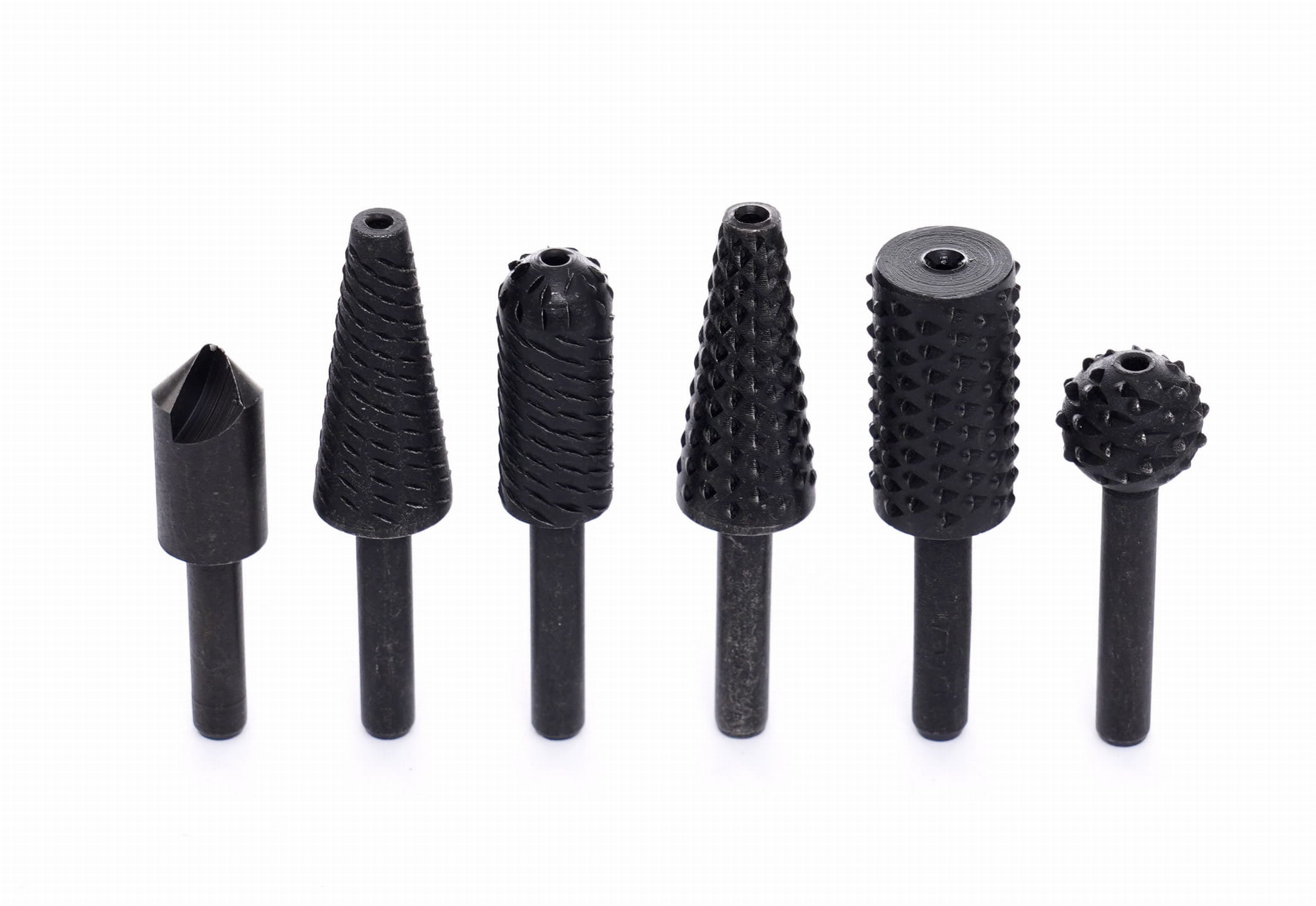 Kraft&Dele KD11214 frézy na dřevo — detail nástrojů