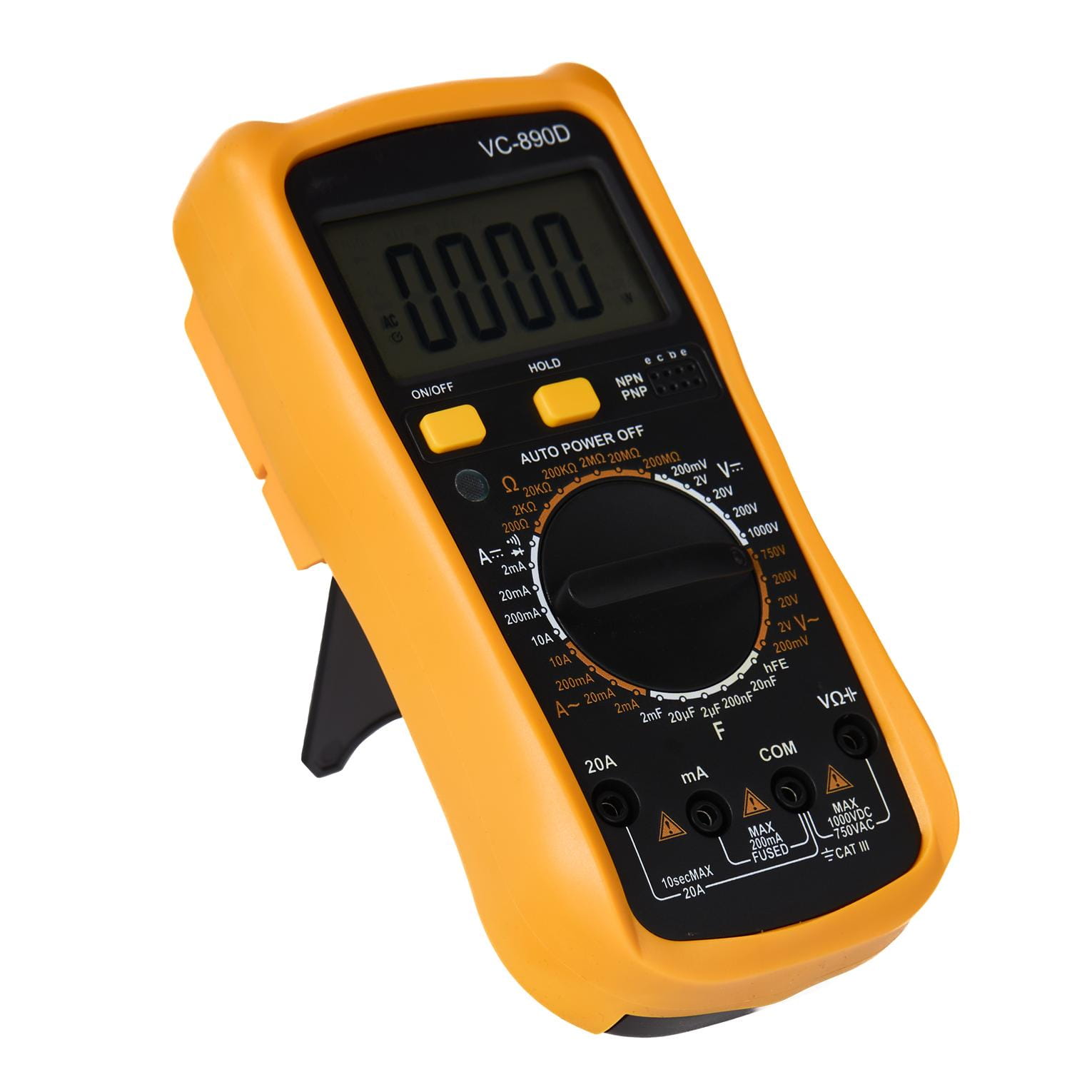 Digitální multimetr Kraft&Dele KD11297 – měřicí kabely