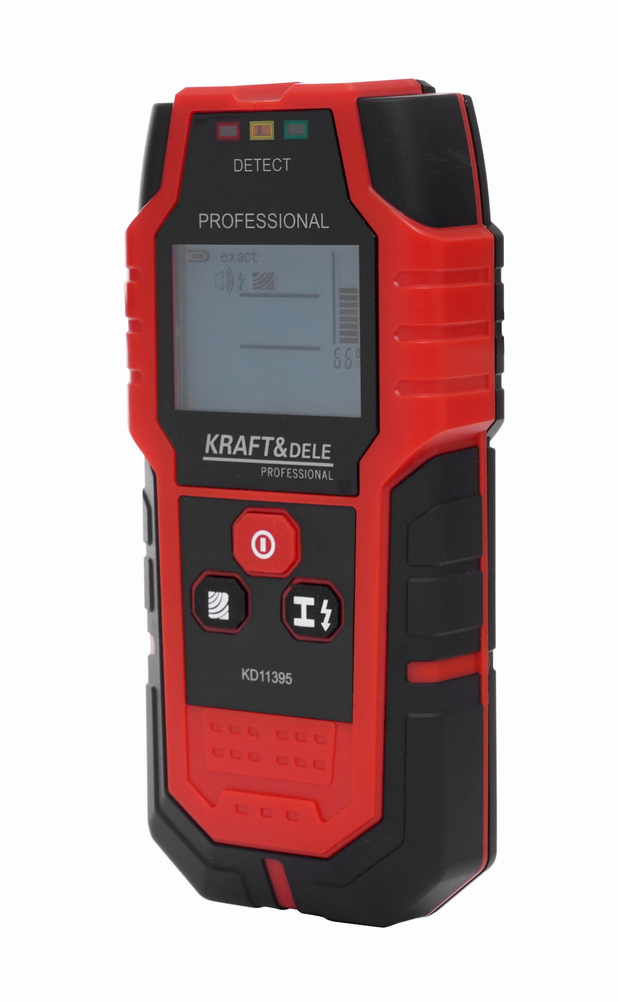 Detektor kabelů KD11395 – použití na stěně