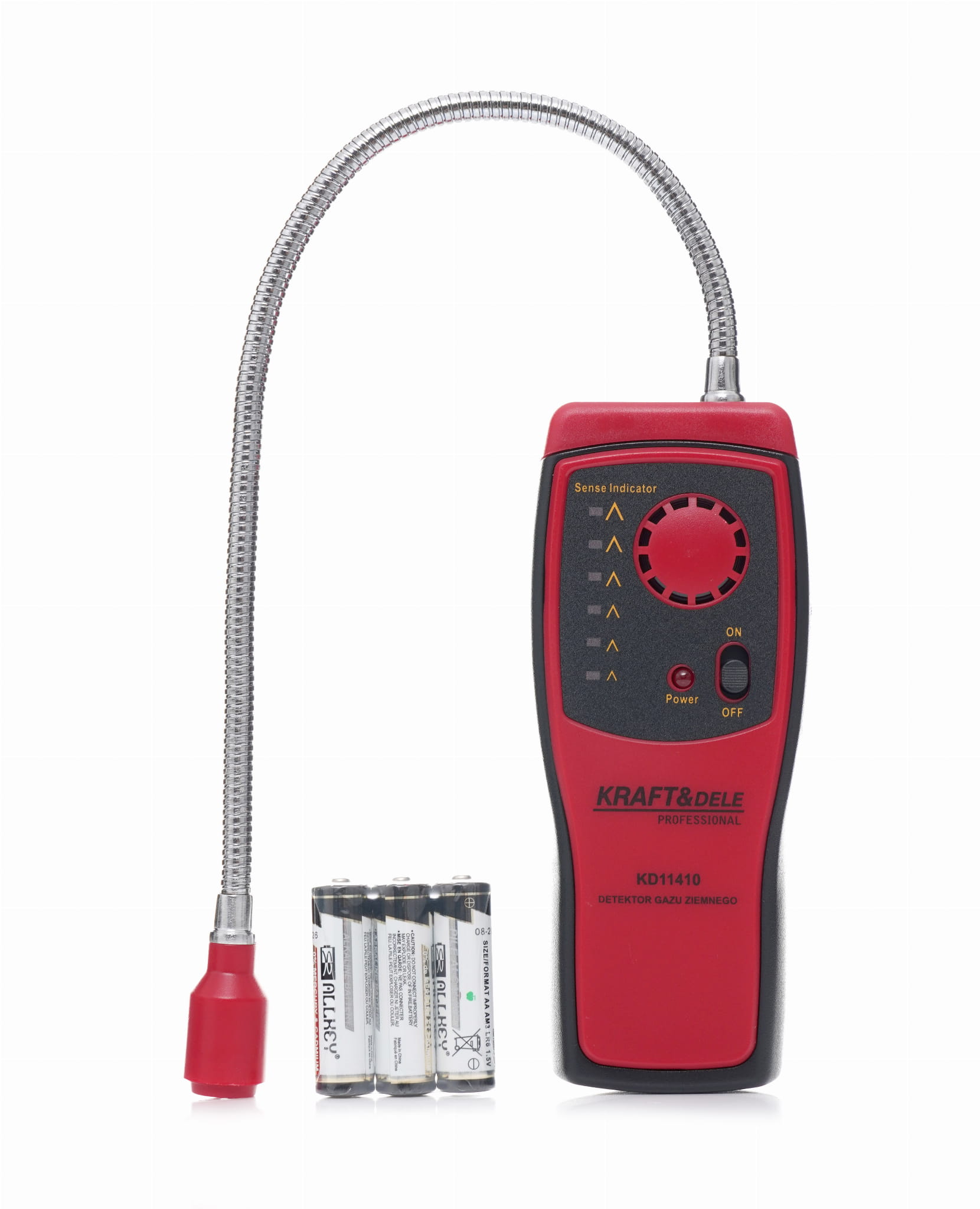 Detektor zemního plynu KD11410 – flexibilní sonda