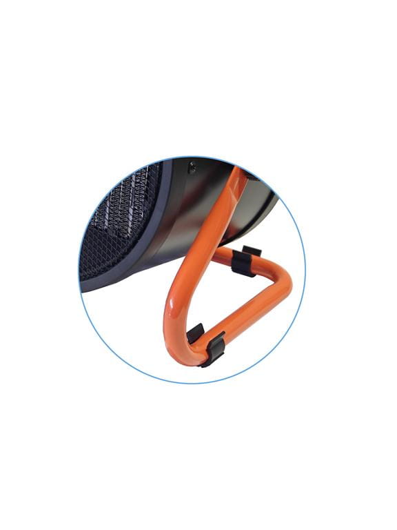 Elektrický ohřívač vzduchu 3,5 kW KD11728 – boční pohled
