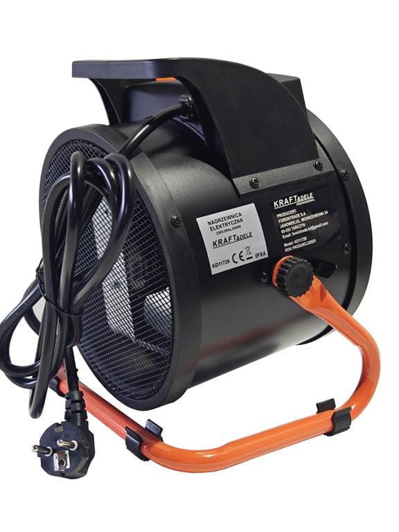Elektrický ohřívač vzduchu 3,5 kW KD11728 – výstupní mřížka