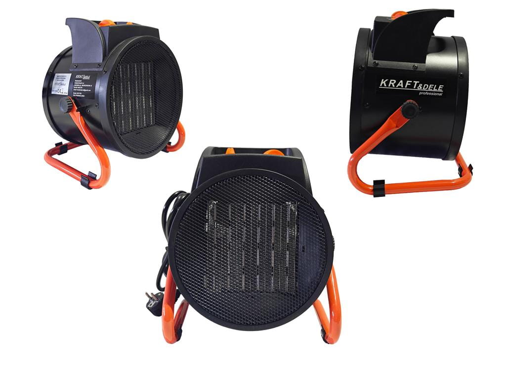 Elektrický ohřívač vzduchu 3,5 kW KD11728 – detail ovladače