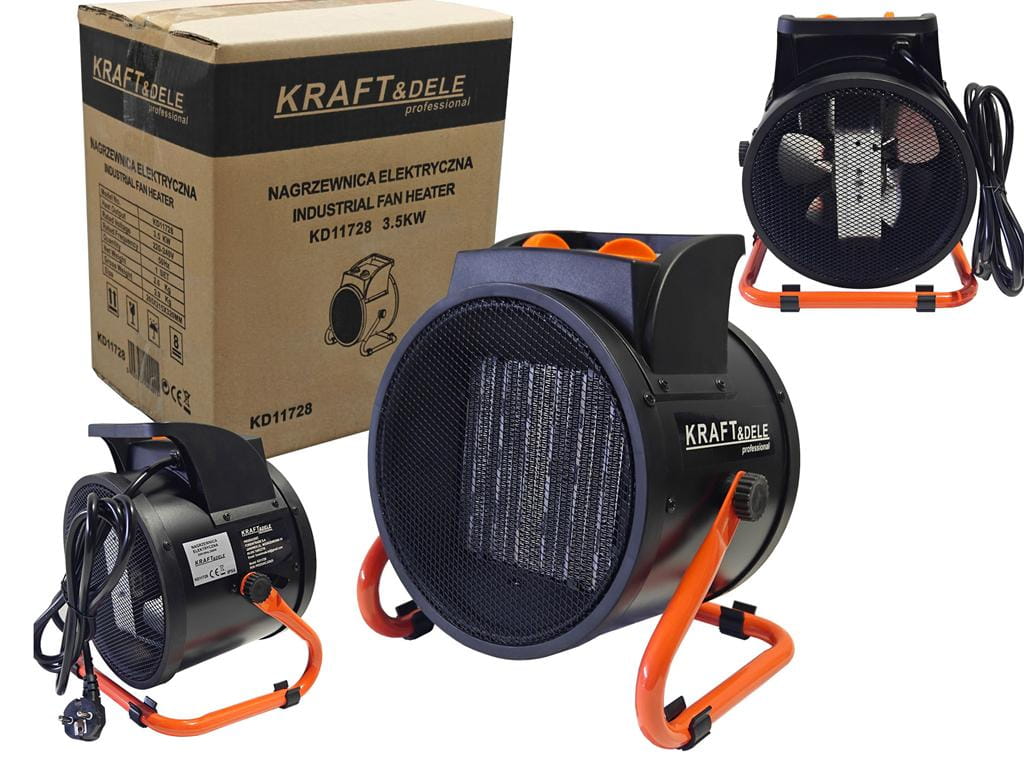 Elektrický ohřívač vzduchu 3,5 kW KD11728 – napájecí kabel