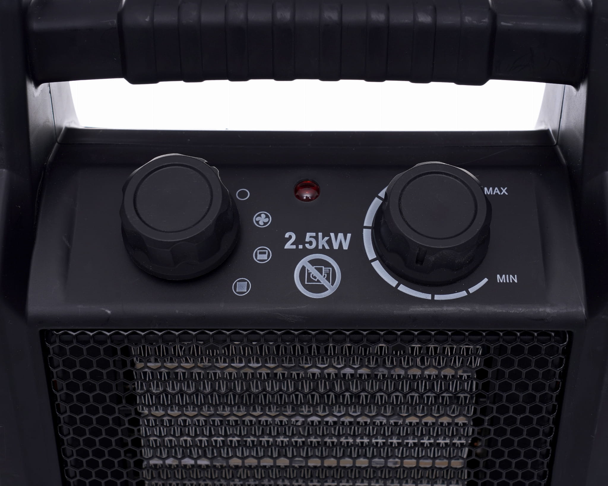 Elektrický ohřívač 2,5 kW KD11740 – detail topného tělesa