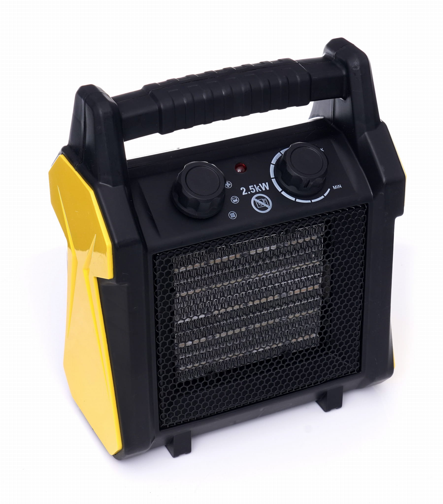 Elektrický ohřívač 2,5 kW KD11740 – termostat a ovládání