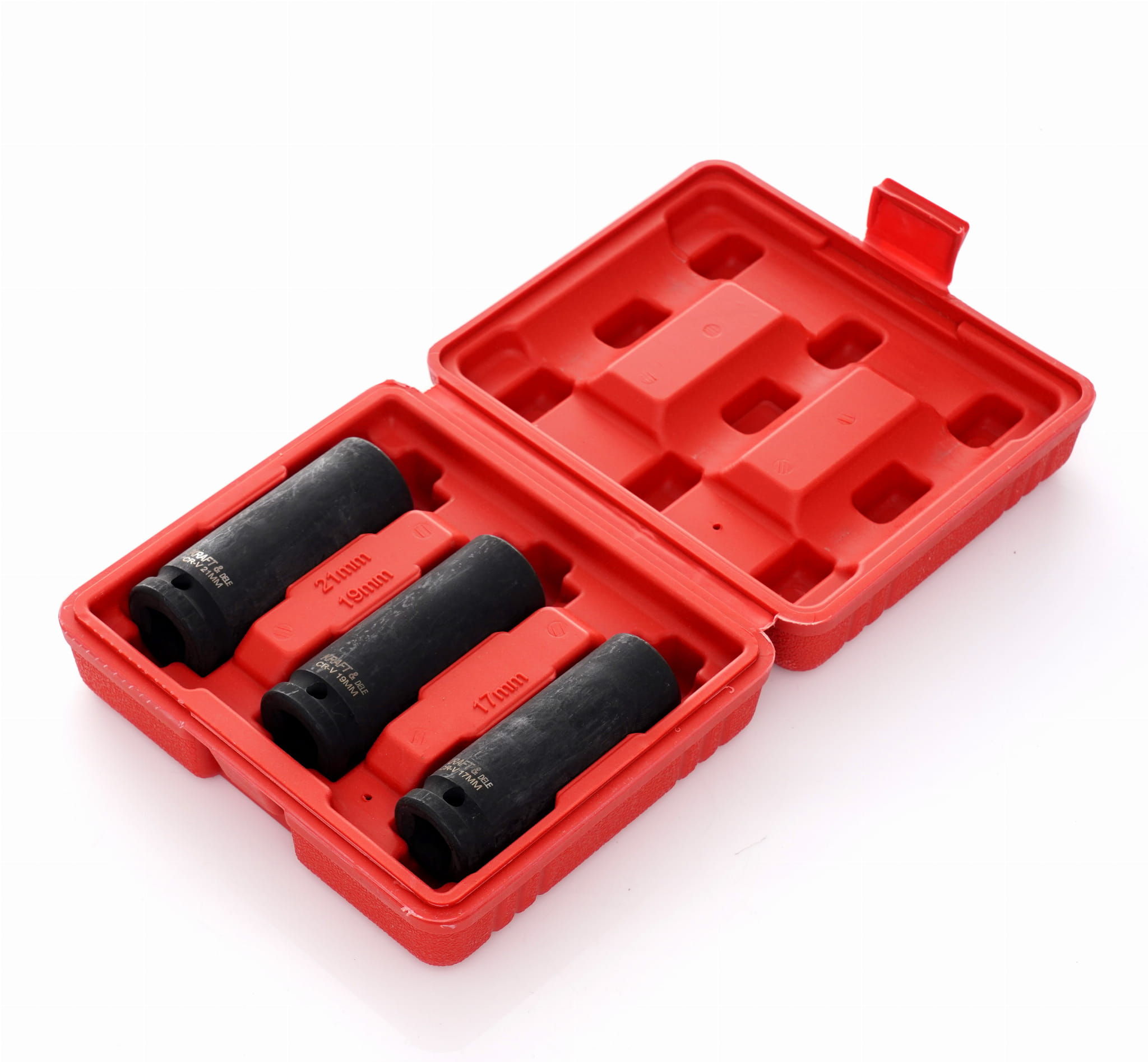 Kraft-Dele KD11750 nárazové nástavce — detail upínání 1/2
