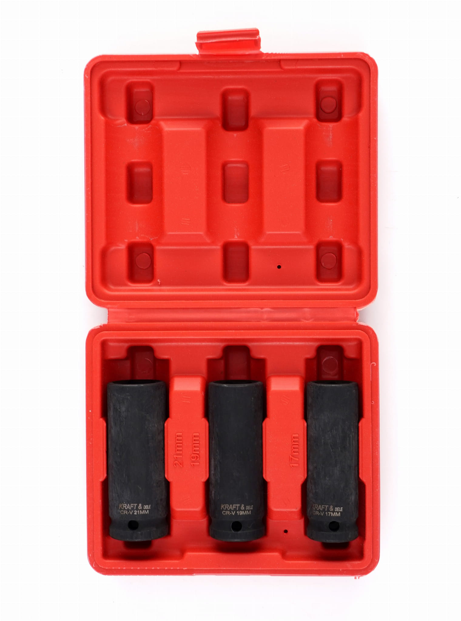 Kraft-Dele KD11750 nárazové nástavce — pohled ze strany na délku 78 mm