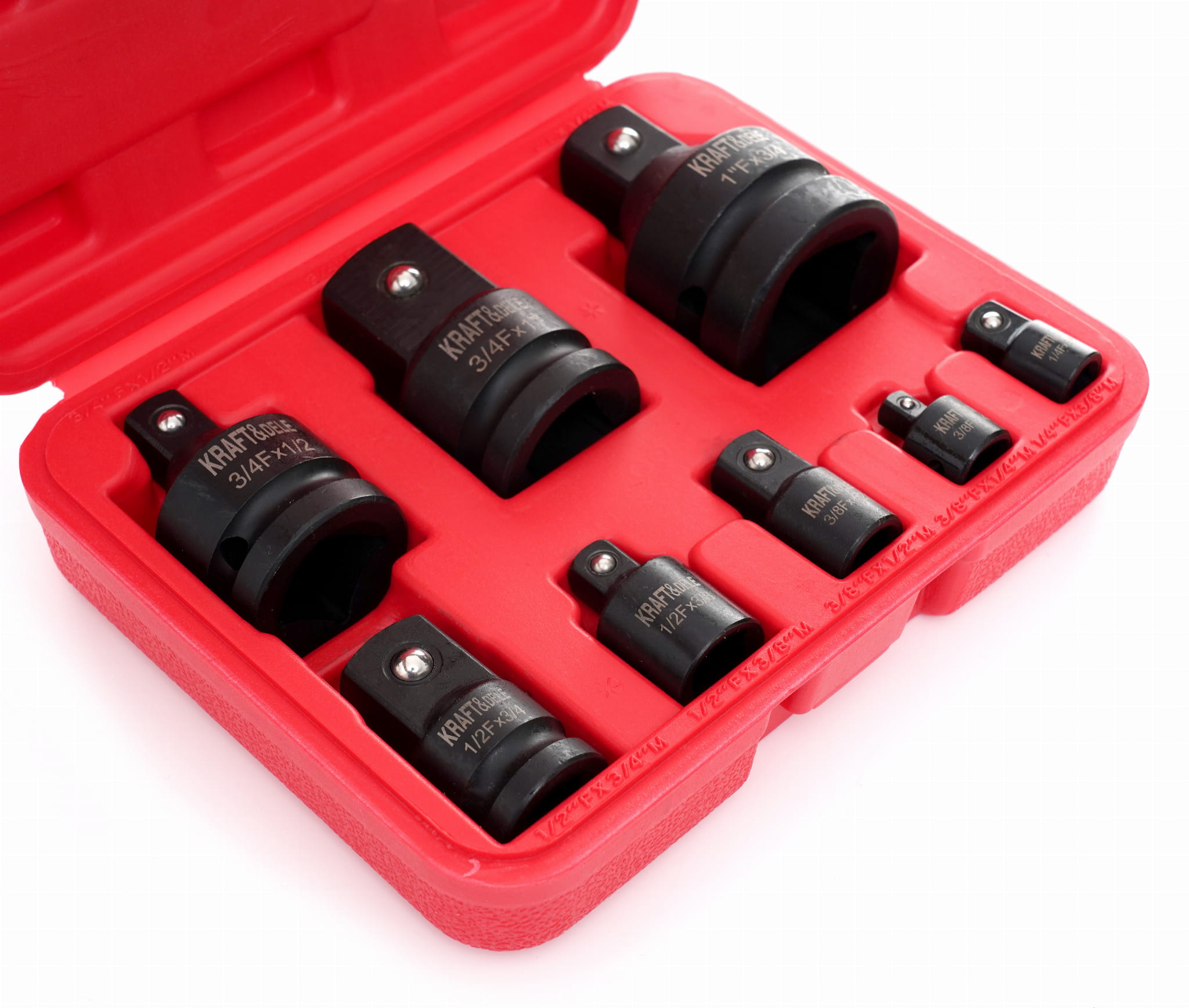 Kraft&Dele KD11760 nárazové nástavce – detail profilu nástavce