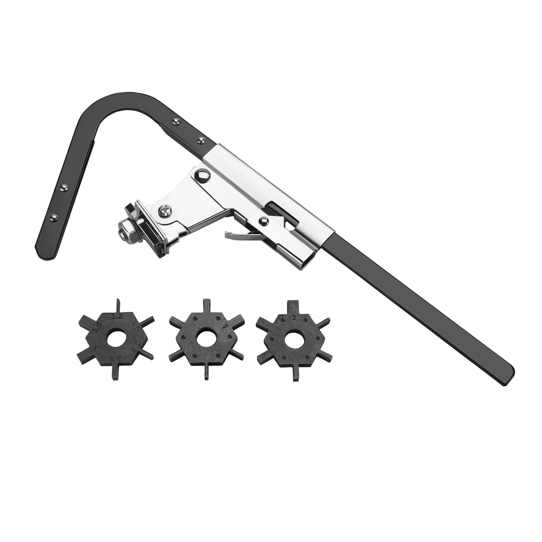 Spaček na kroužky KD11776 – detail čelistí