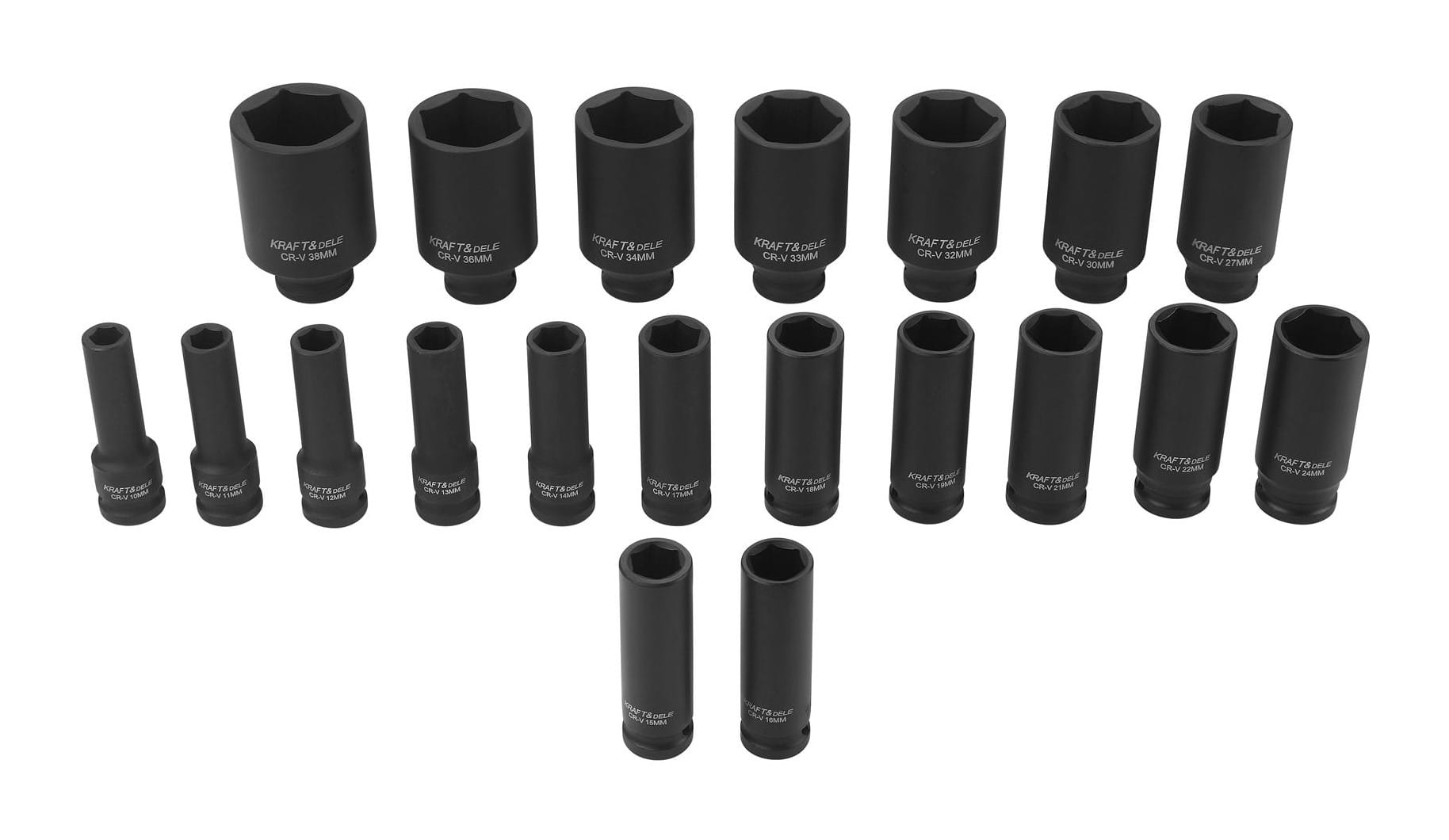 Sada nástavců KD11794 – připojení 1/2 palce