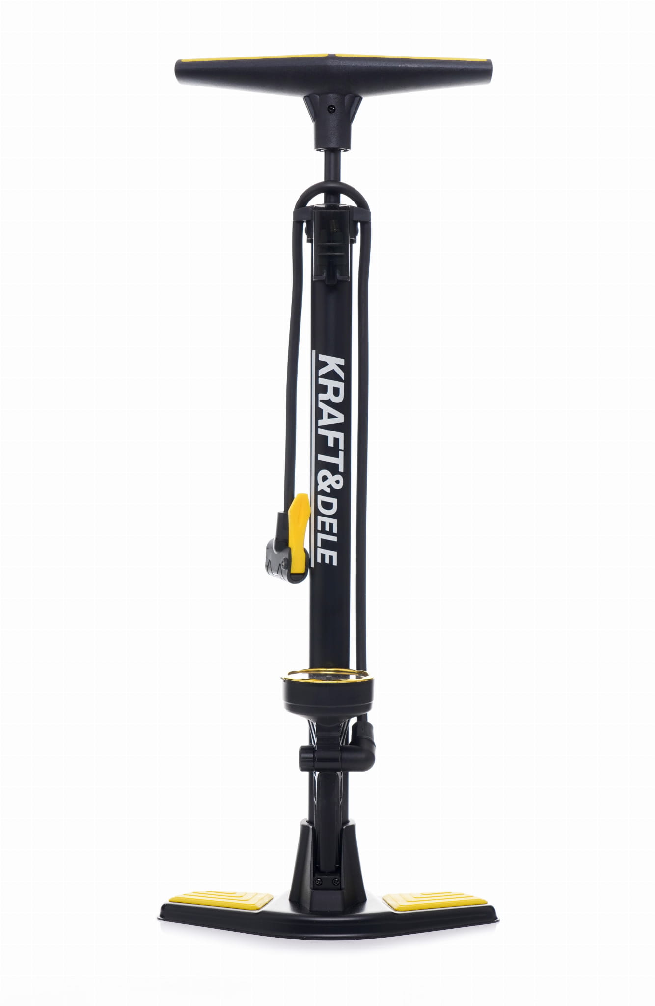 Kraft-Dele KD11825 sloupová pumpa – detail manometru