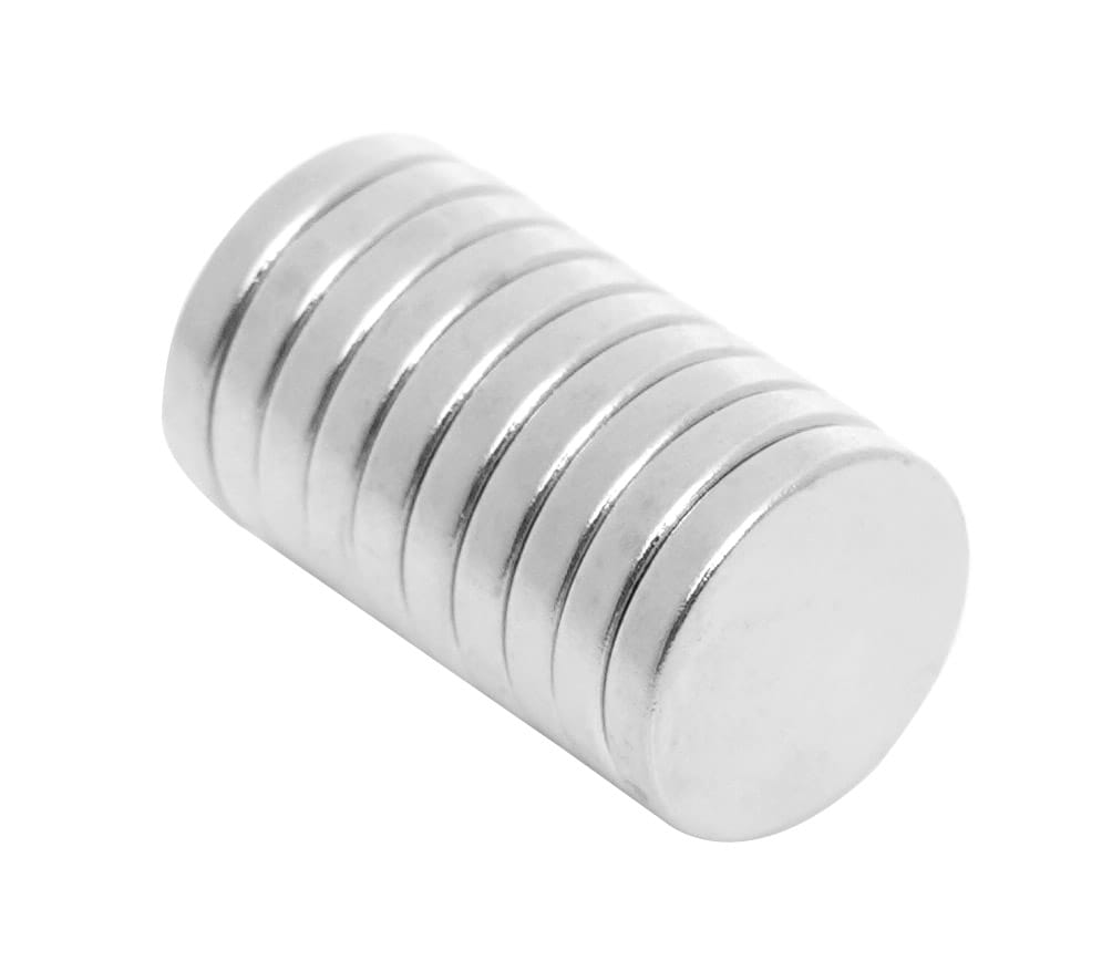Neodymový magnet válcový KD11835 – celkový pohled na sadu