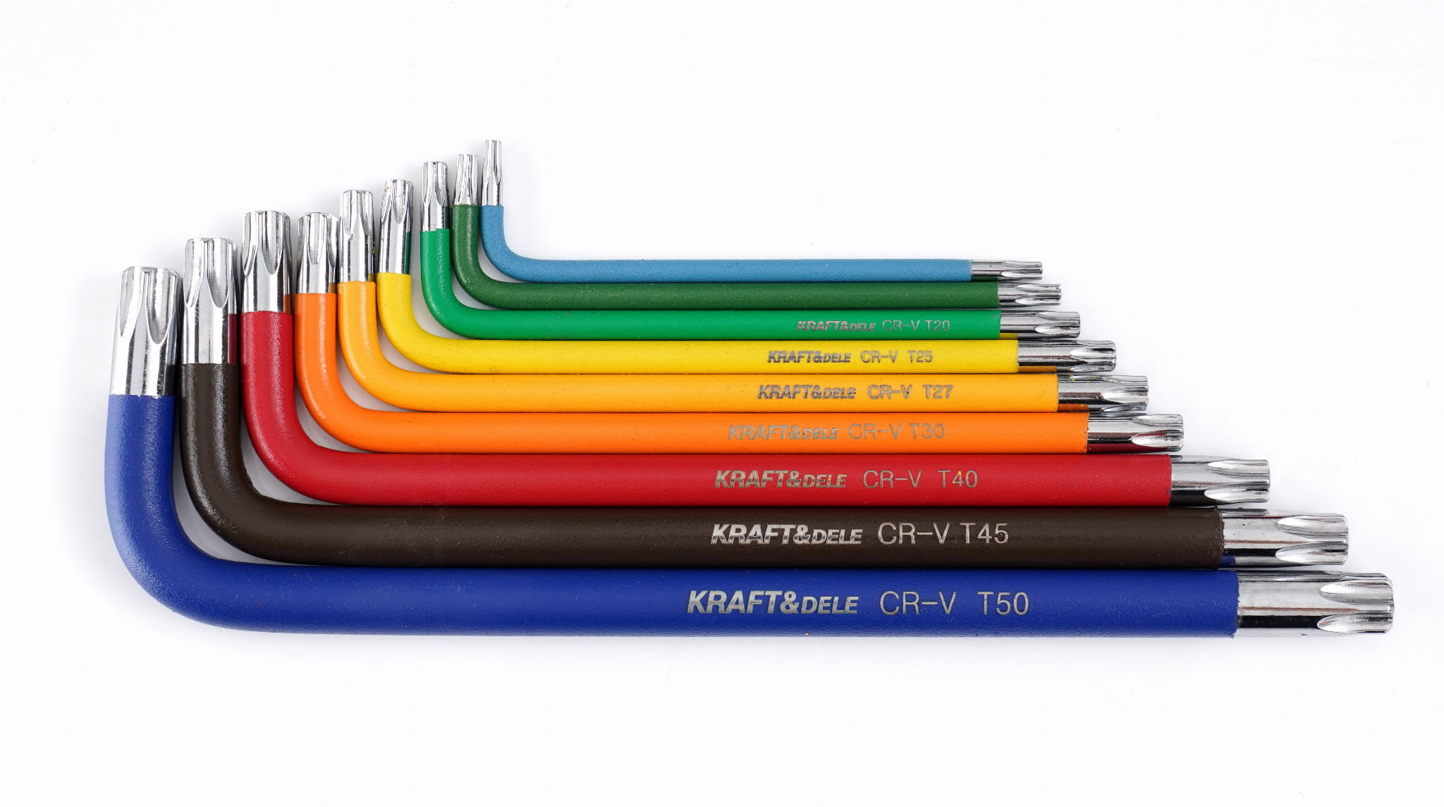 Sada barevných TORX klíčů KD11930 – uložení v pouzdru