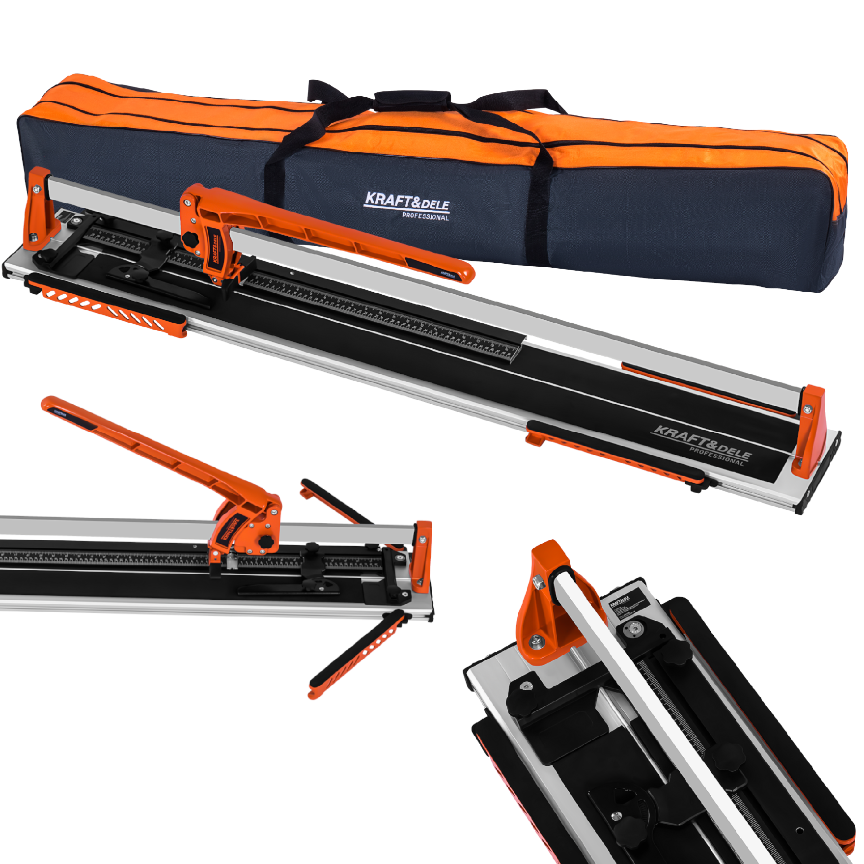 Kraft&Dele řezačka na obklady 1200 mm – celkový pohled