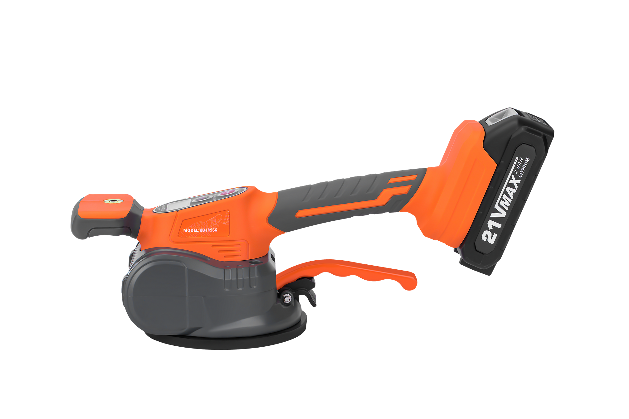 Vibrační akumulátorová přisávka 130 mm KD11966 – akumulátorový systém