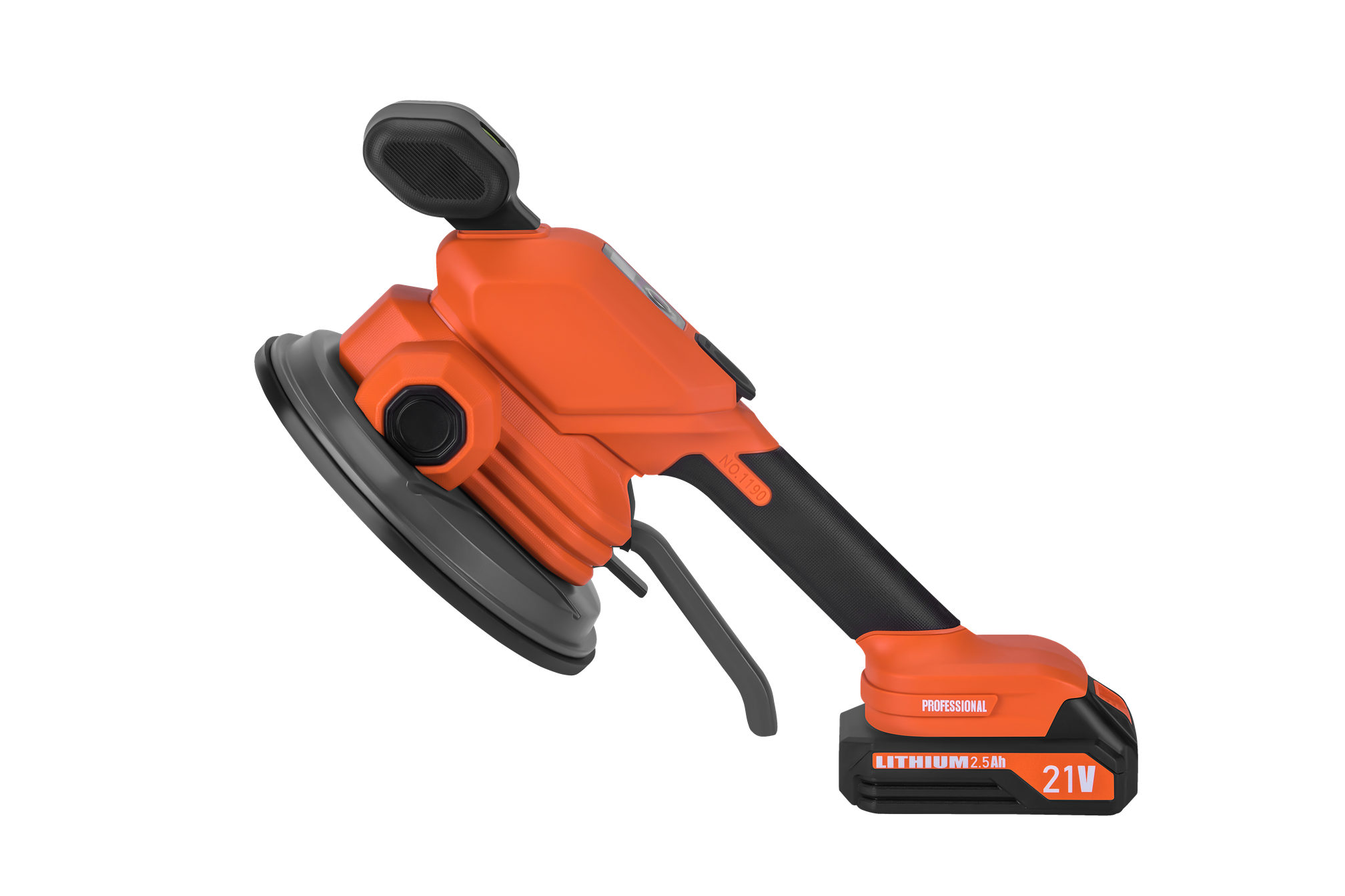 Vibrační akumulátorová přisávka 190 mm KD11967 – ochranné pouzdro