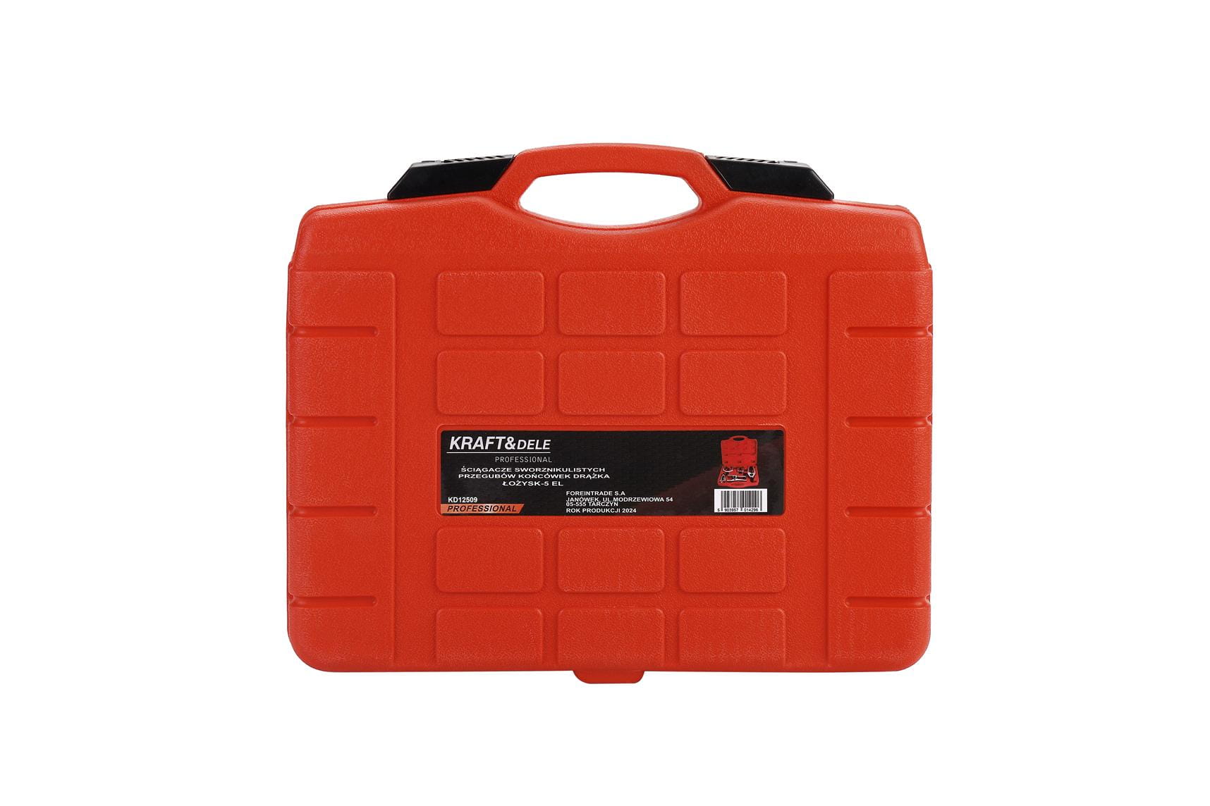 Stahovák kulových čepů KD12509 – detail vidlice