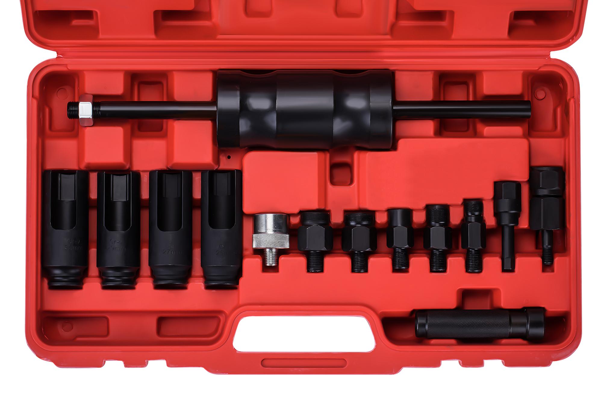 Stahovač vstřikovačů KD12522 – adaptéry Ø17 mm a Ø27 mm