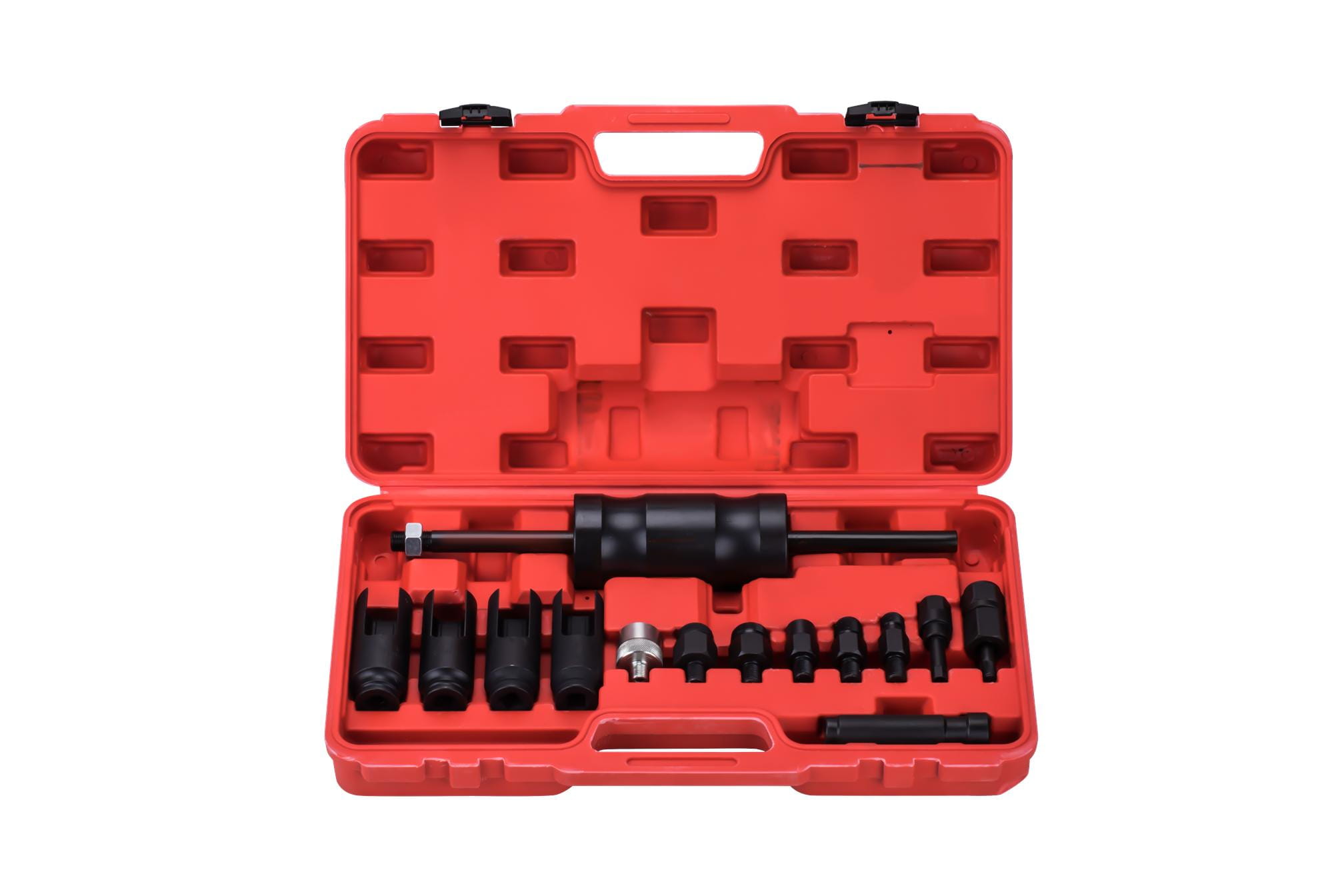 Stahovač vstřikovačů KD12522 – kloubové spojení detail