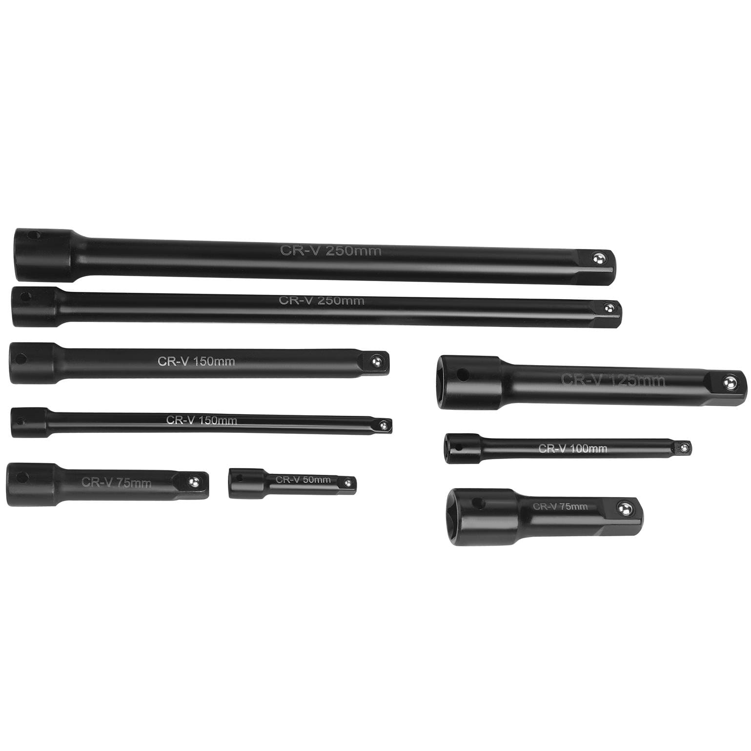 Sada nárazových nástavců KD12532 – připojení 1/4 3/8 1/2 palce