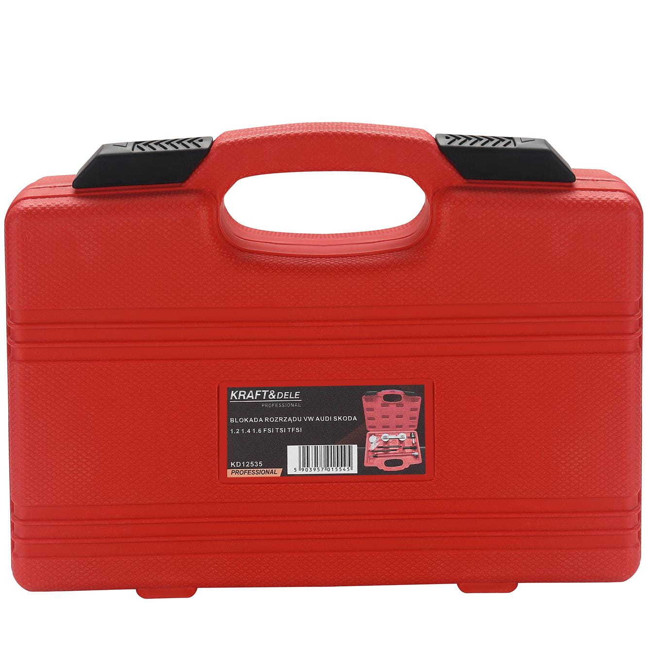 Blokáda rozvodu KD12535 — detail nástrojů sady