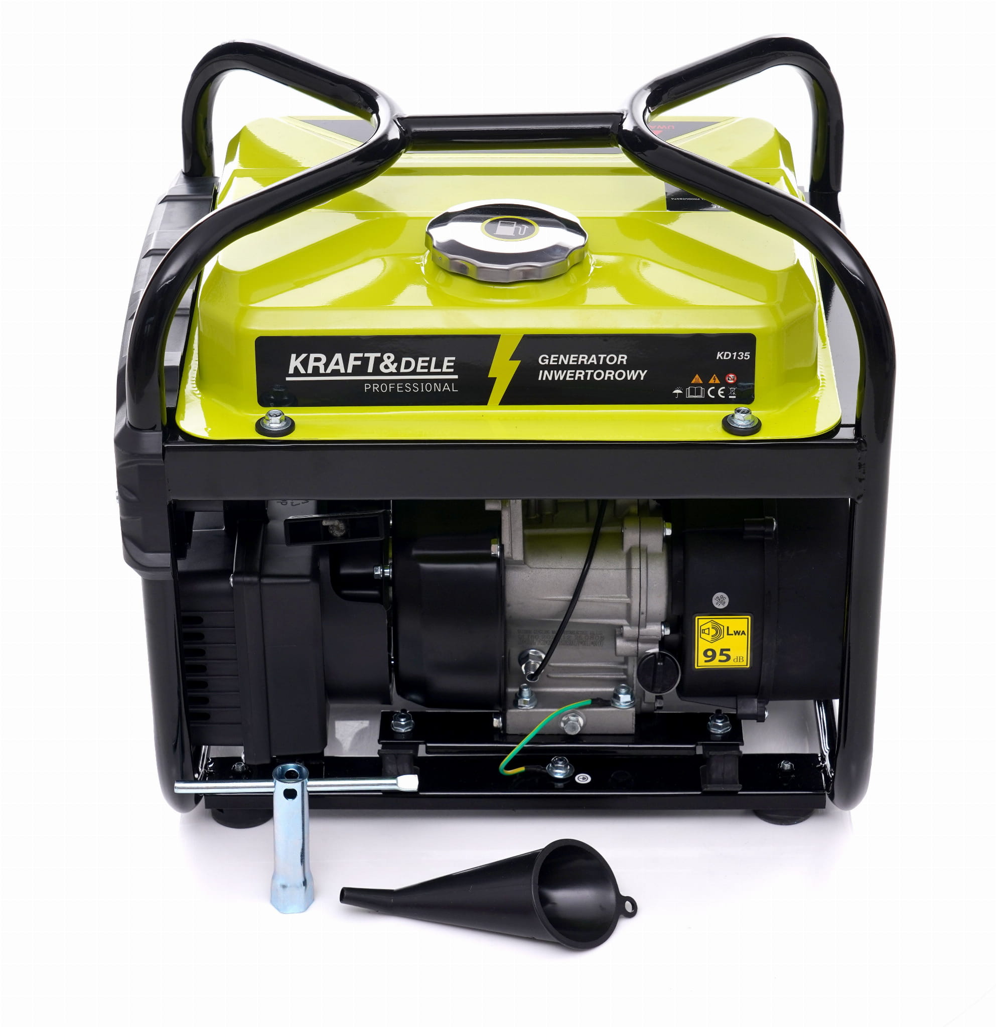 Invertorový generátor 2 kW KD135 – detail motoru