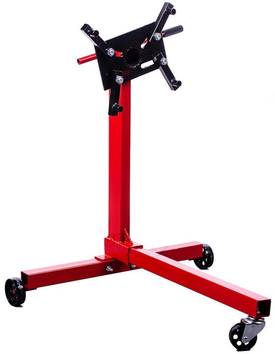 Stojan pro motor a převodovku 400 kg KD1360 – pohled ze strany