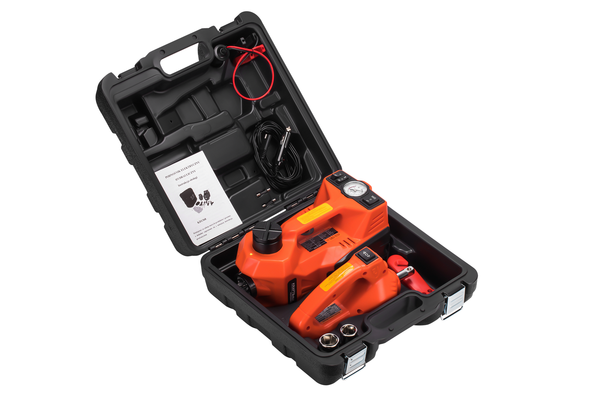 Hydraulický bodový zvedák KD1368 – napájení 12 V
