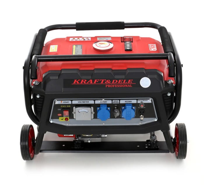 Agregát KD138 – detail ovládacího panelu