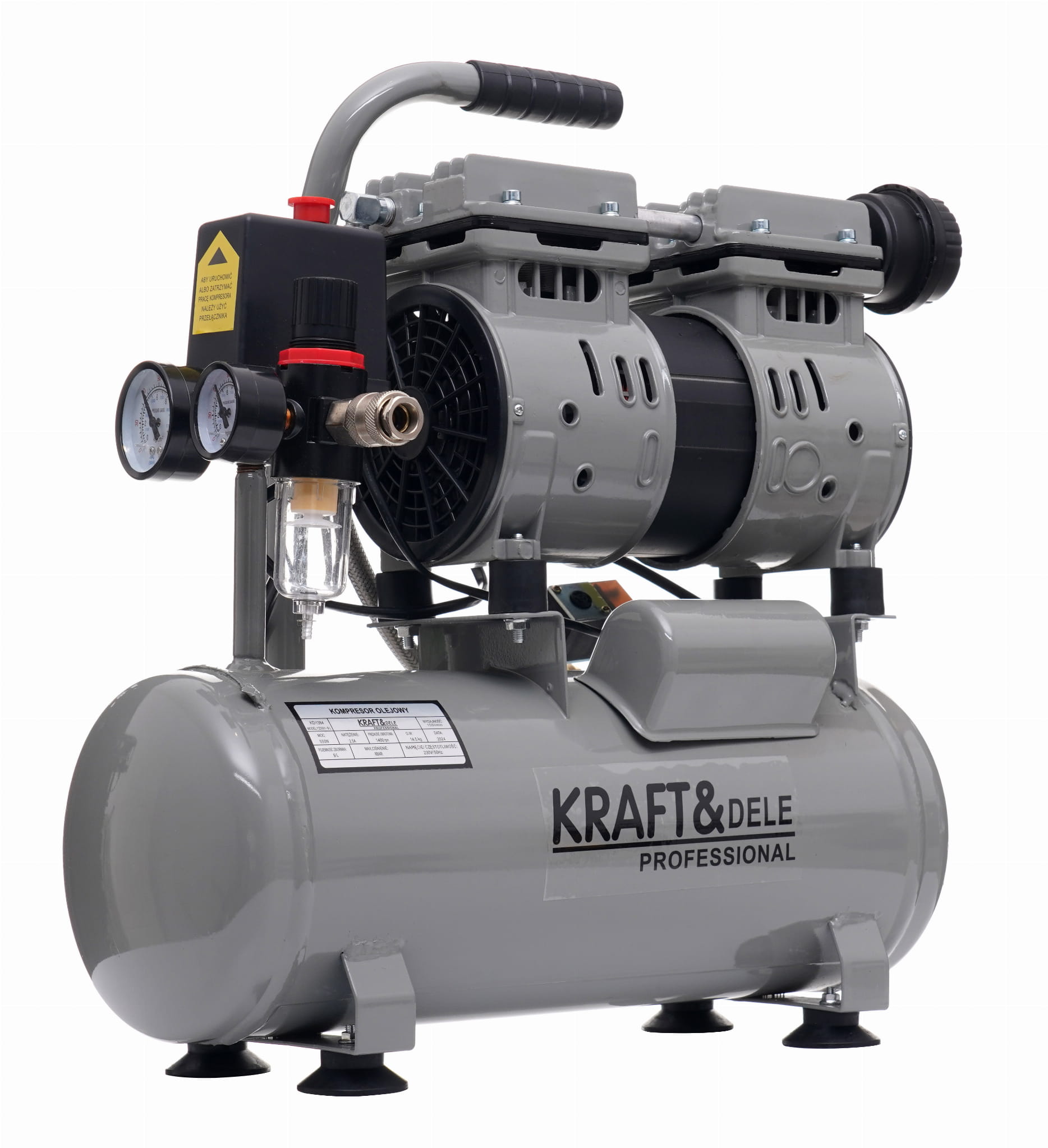 Bezolejový kompresor KD1384 – detail motoru