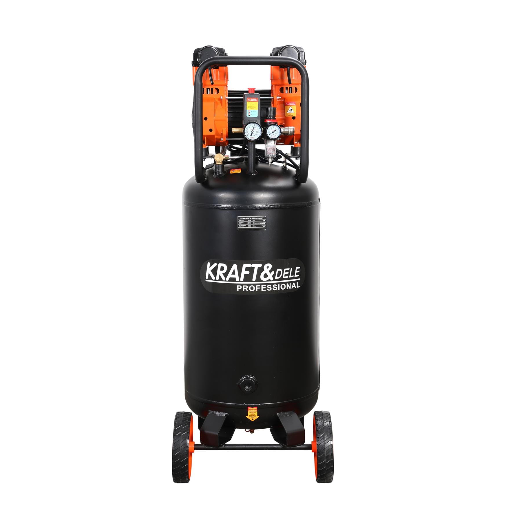 Bezolejový kompresor KD1389 – detail motoru a hlavy kompresoru