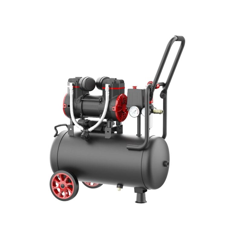 Bezolejový kompresor 24 l KD1390 – celkový pohled