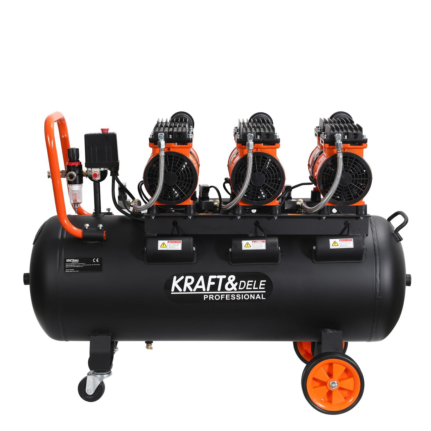 Bezolejový kompresor KD1394 – detail motorů