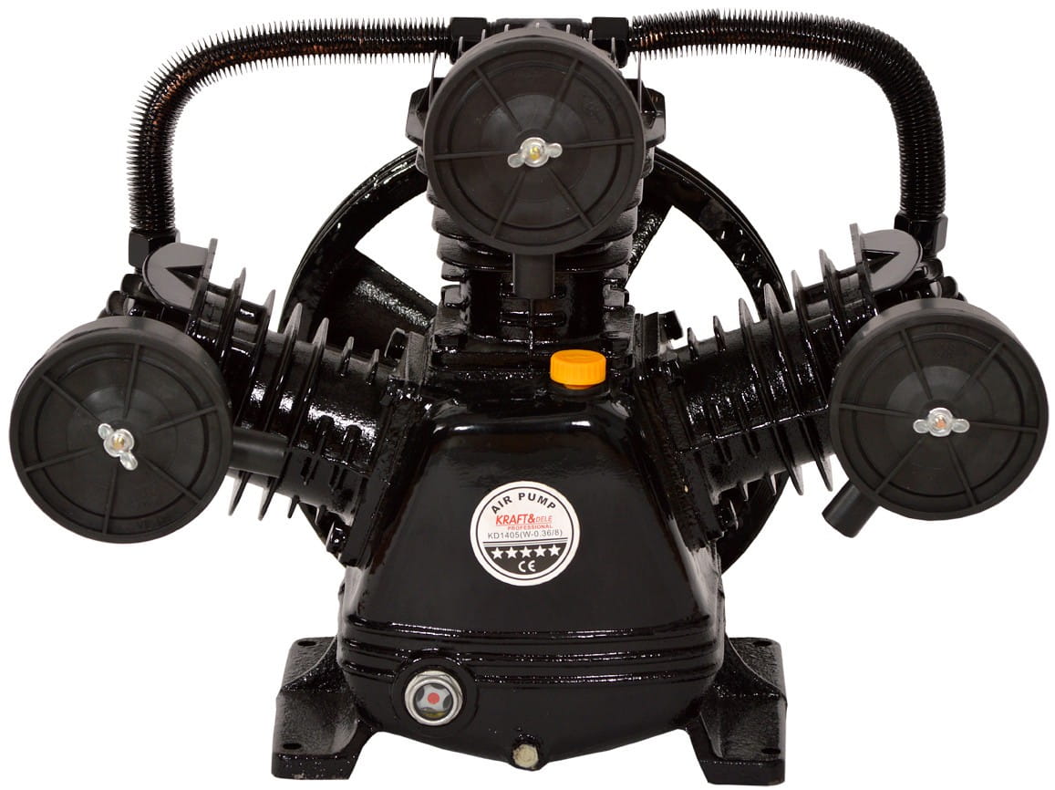 Kraft-Dele KD1406 kompresor 5,5 kW – celkový pohled