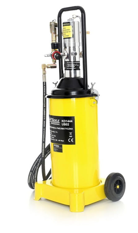 Automatická pneumatická maznice KD1444 – regulátor tlaku a manometr