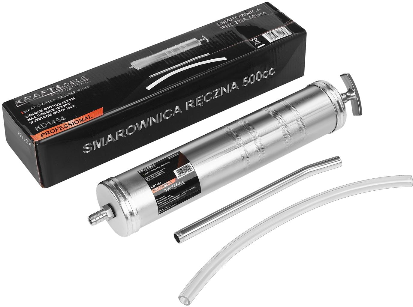 Ruční mazací stříkačka 500 cc KD1454