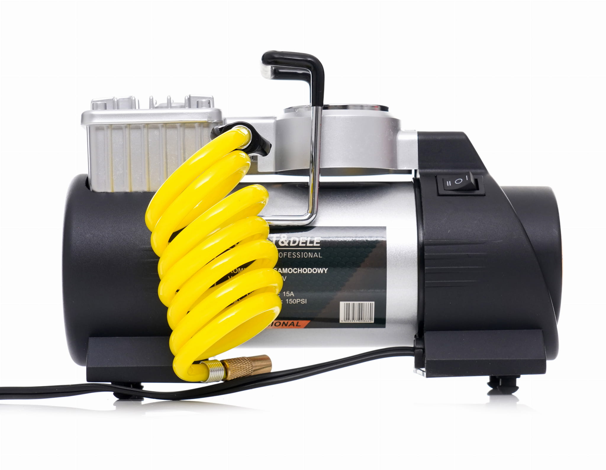Přenosný kompresor do auta 12 V 190 W KD1468  sada adaptérů a trysek