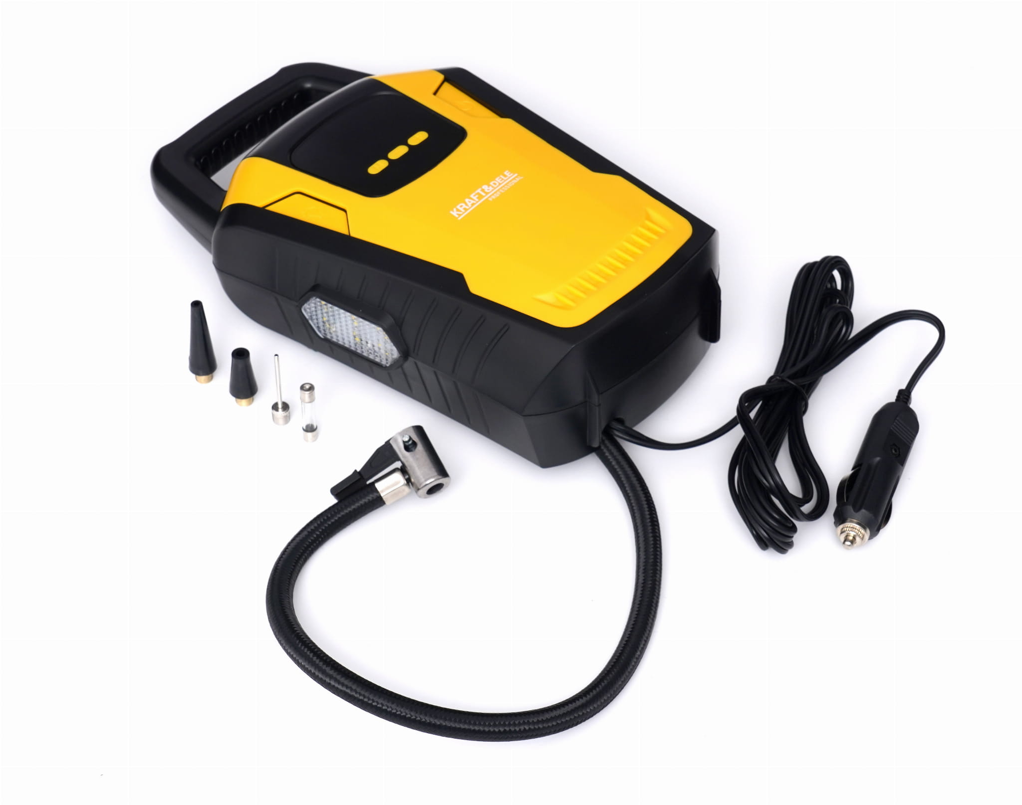 Automobilový kompresor 12 V 140 W KD1469 – celkový pohled
