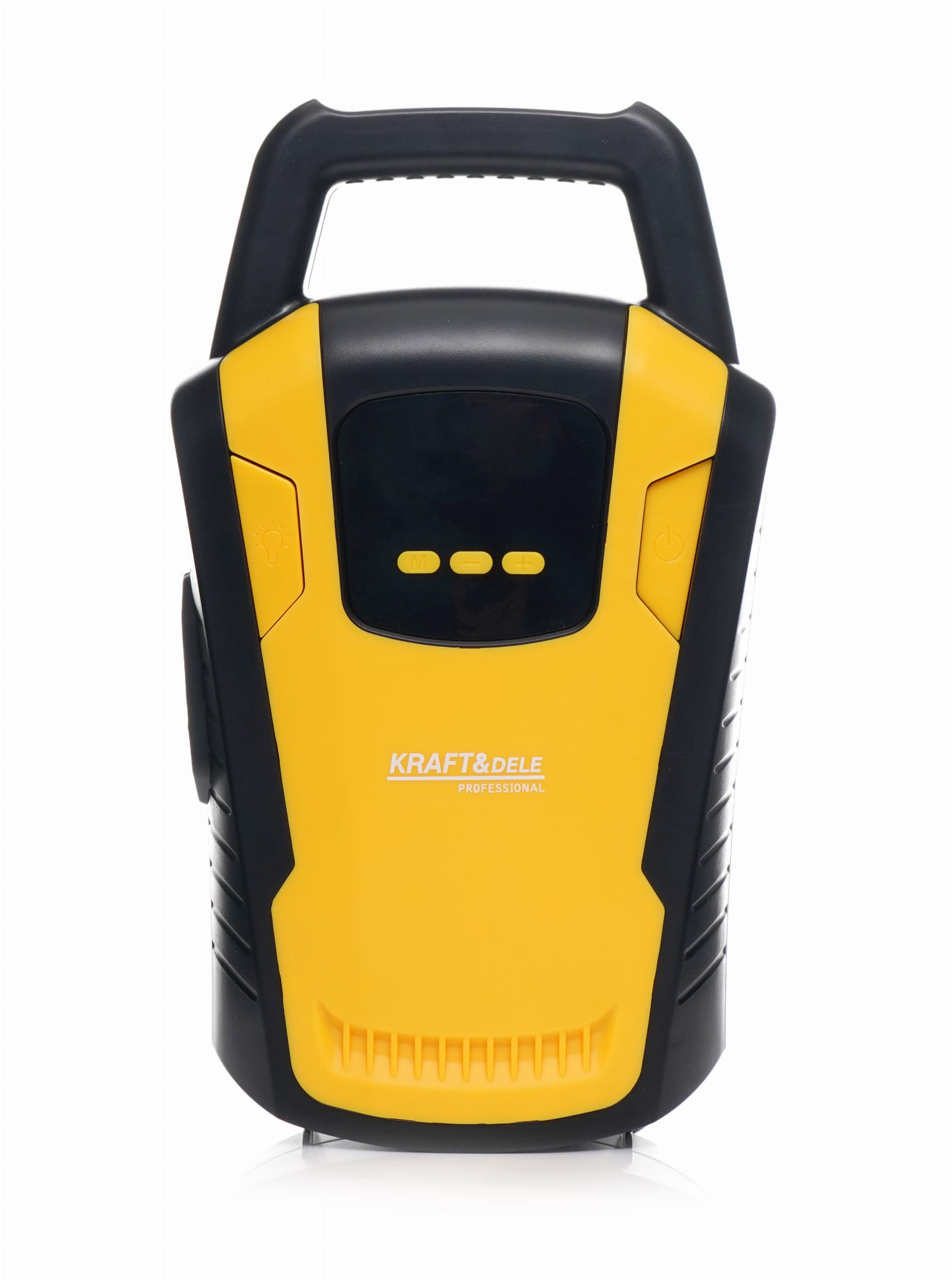 Automobilový kompresor 12 V 140 W KD1469 – manometr a ovládání