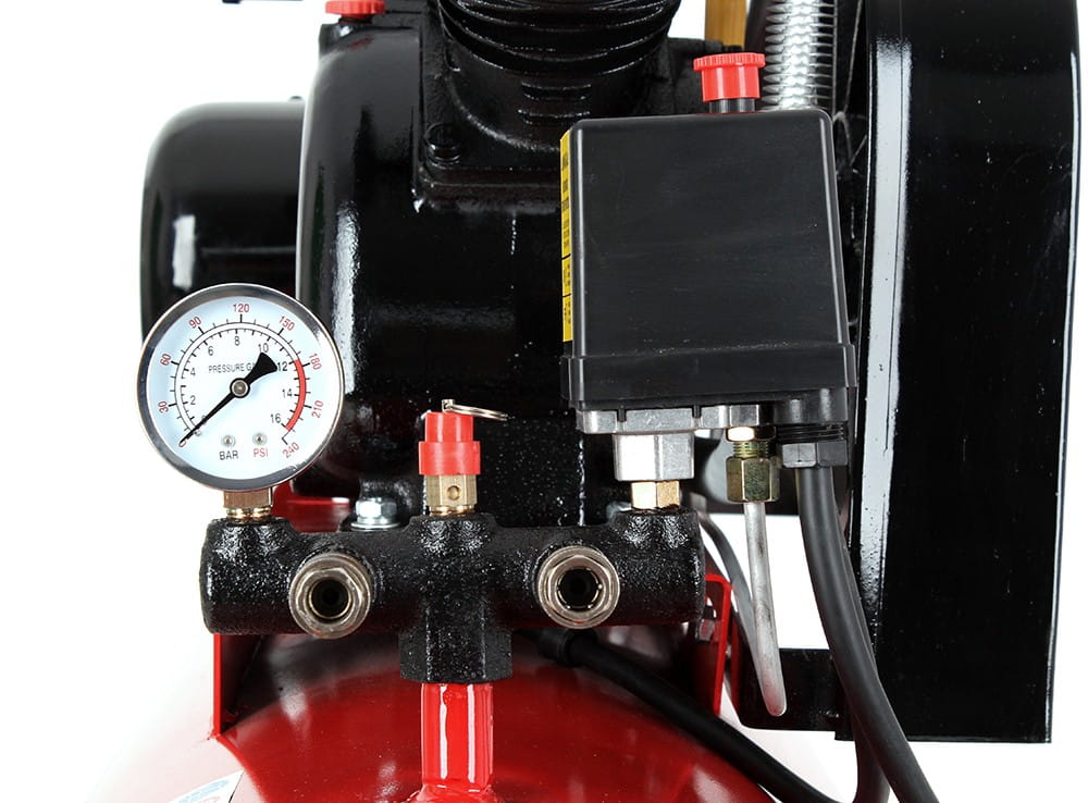 Manometry a rychlospojky kompresoru KD1473