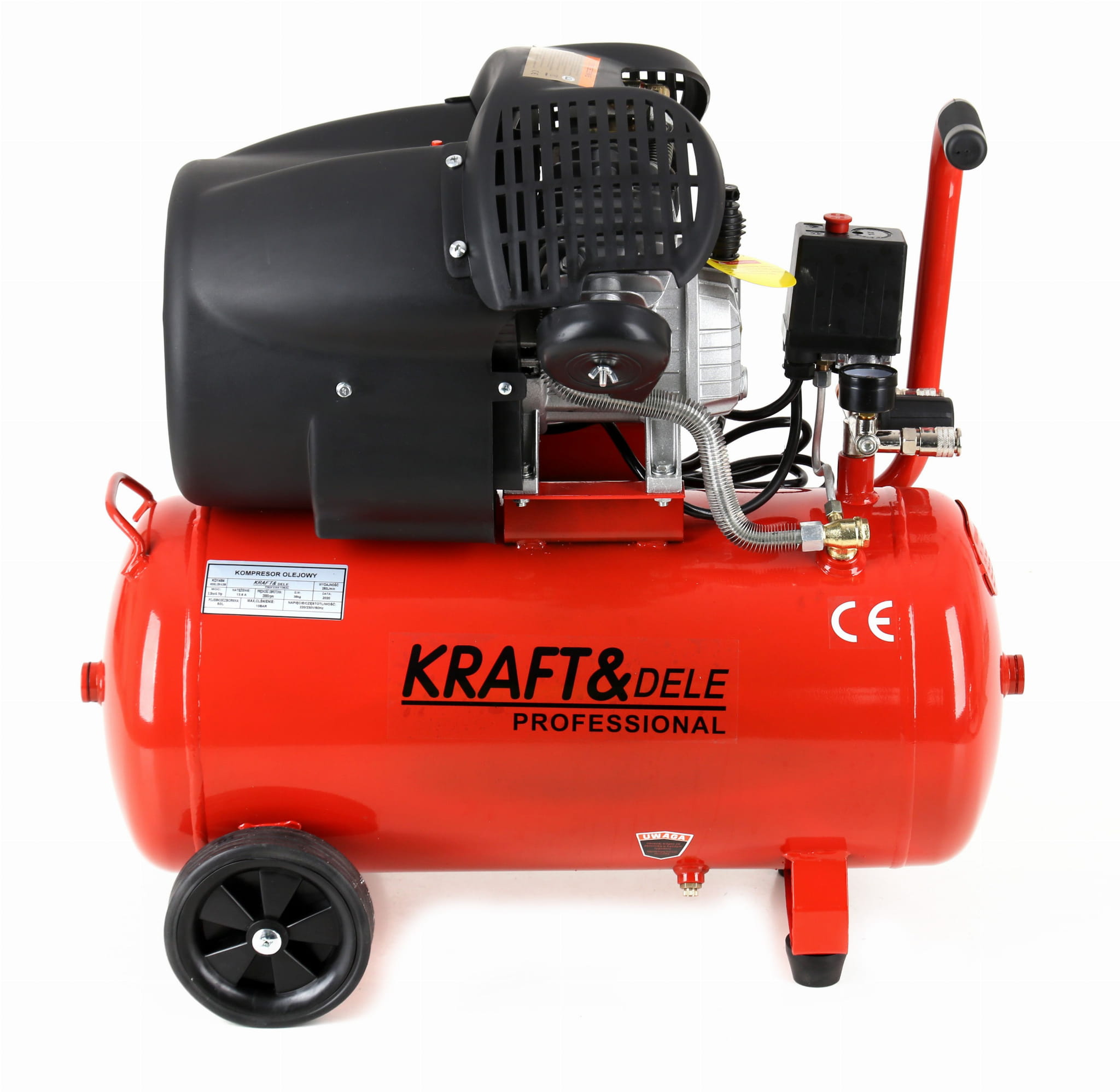 Kraft-Dele KD1484 – ovládací panel s manometrem a regulátorem tlaku
