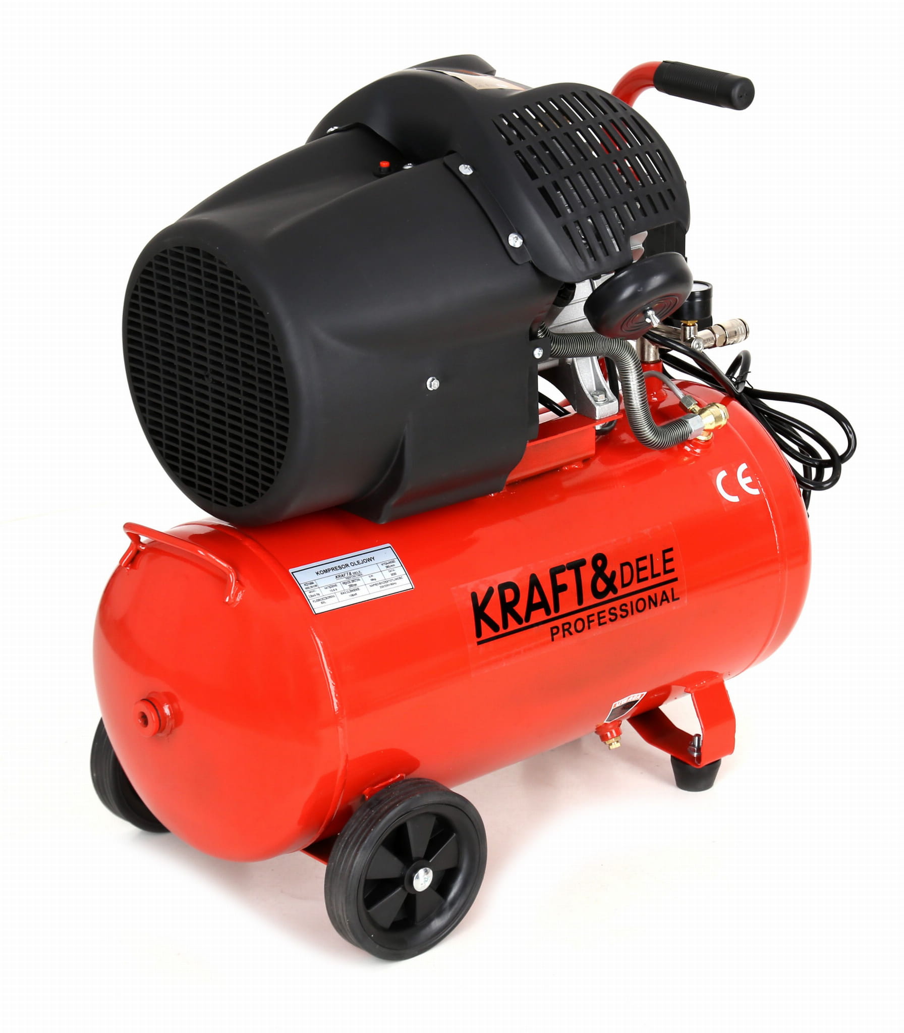 Kraft-Dele KD1484 – detail výstupních rychlospojek