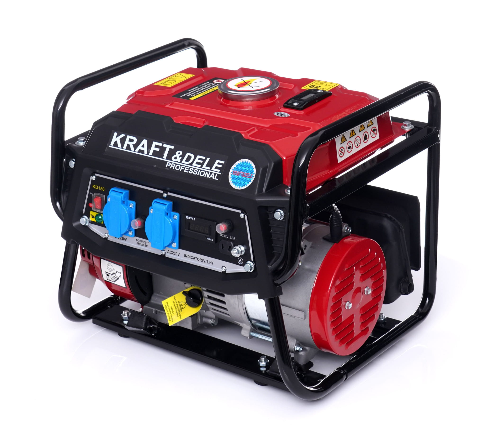 Generátor 1500 W 12 V/230 V KD150 – detail konstrukce