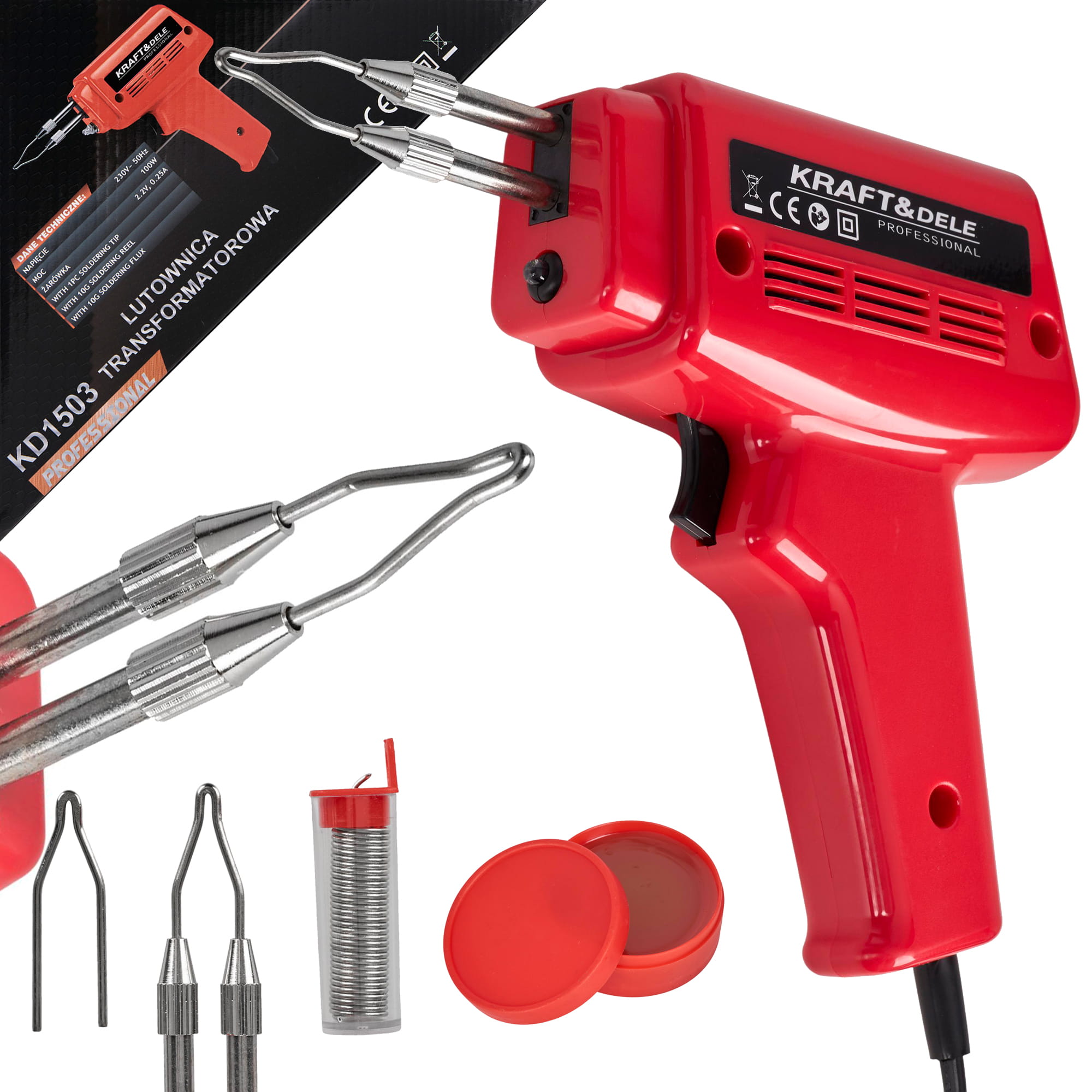 Páječka 100 W KD1503 – celkový pohled