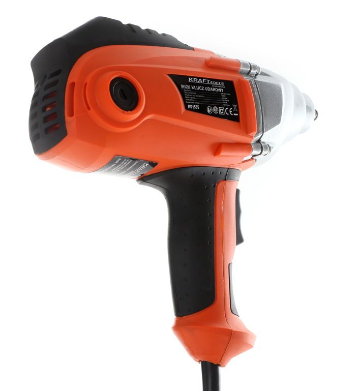 Rázový klíč Kraft&Dele KD1535 – LCD displej detail