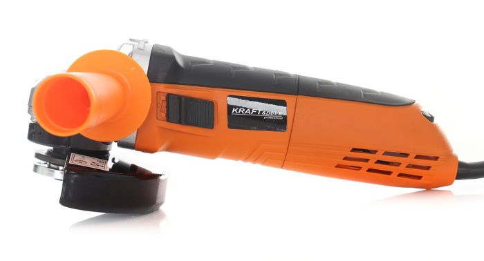 Úhlová bruska 900 W KD1554 – detail hlavy