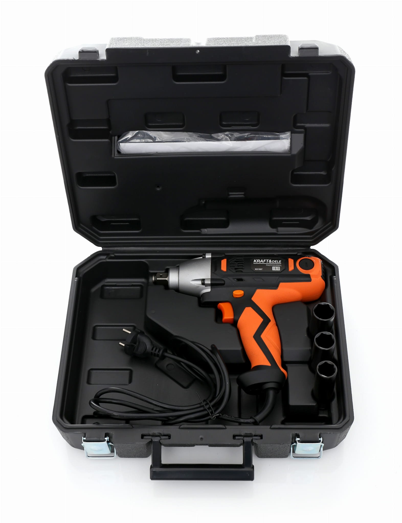 Elektrický rázový klíč KD1557 — připojení 1/2