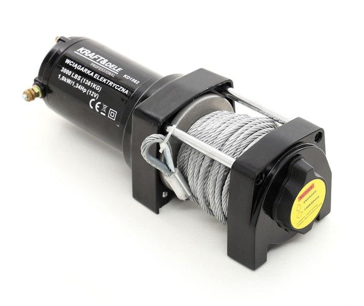 Elektrický naviják KD1562 3000LBS 12V – celkový pohled